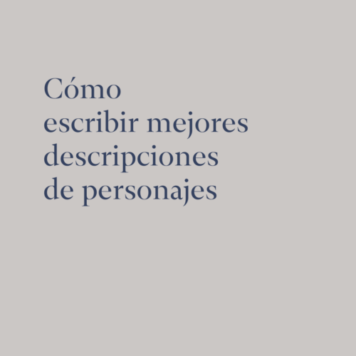Descripciones de personajes