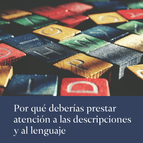 Atención descripciones y lenguaje
