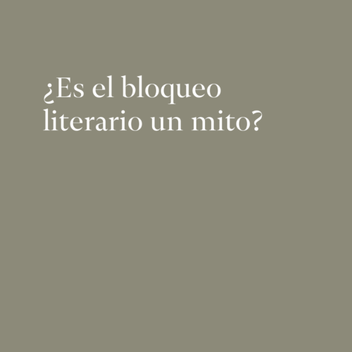 Es el bloqueo literario un mito