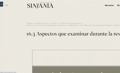 GIF 3 - Para revisar las lecciones