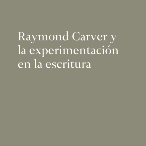 Experimentacion en la escritura