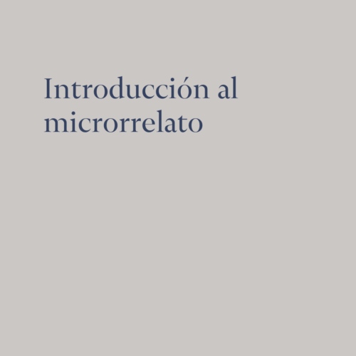 Introducción al microrrelato