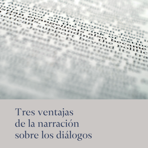 Ventajas de la narración